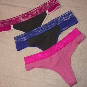 NEW - Pink Panties/Thongs